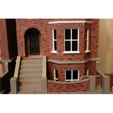 Decorated Bay View House & Basement (1:24 scale) #2