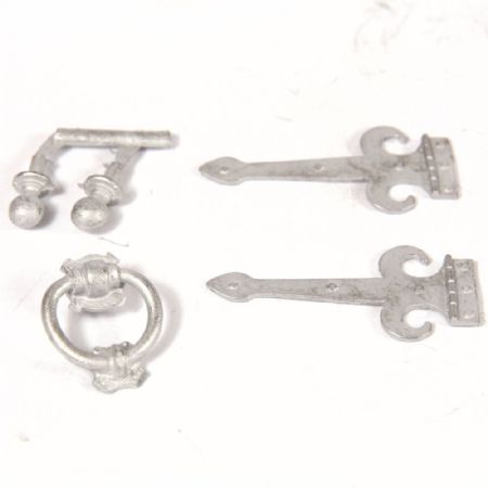 Decorative Door Furniture for 1:12 Scale Dolls House