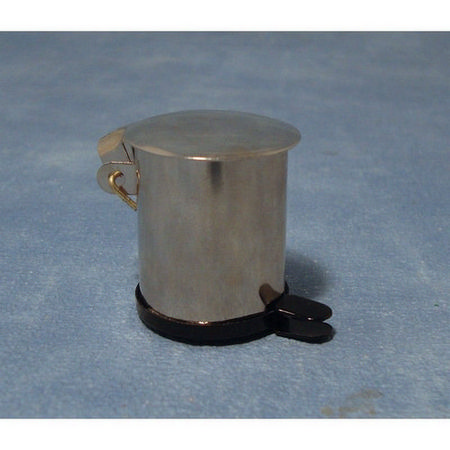 Stainless Steel Pedal Bin - 1:12 Scale