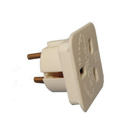 EU Adaptor for UK 3-Pin Power Supplies