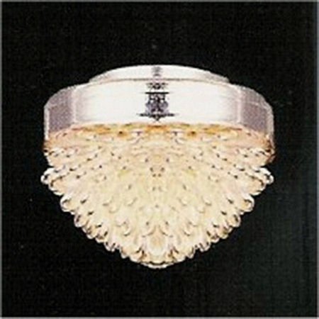 Silver Glass Effect Ceiling Light (LT4009)