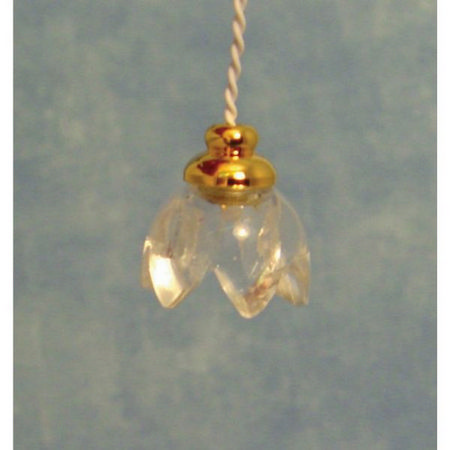 Lily Dolls House Light with Clear Shade