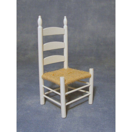 12th Scale White Kitchen Chair