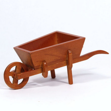 Wooden Garden Wheel Barrow