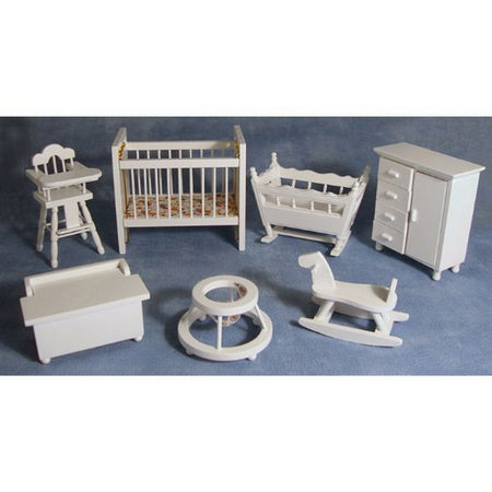 Dolls House Nursery Set