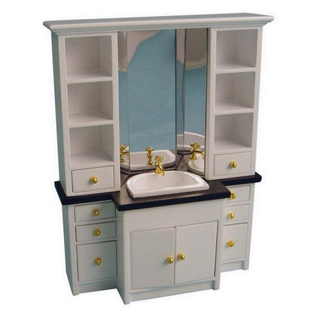 Dolls House Bathroom Sink Unit