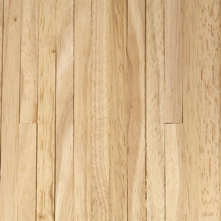 Unfinished Strip Wood Flooring Sheet - 1:12 scale