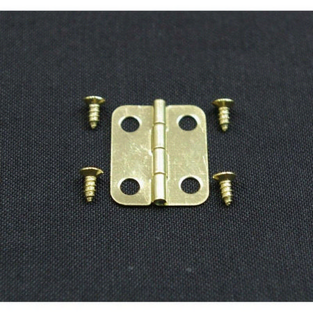 Brass Hinges 18mm pack of 10