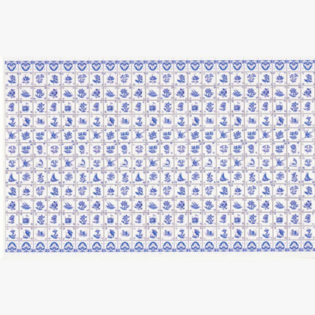 Blue Delft Wall Tiles Sheet #2