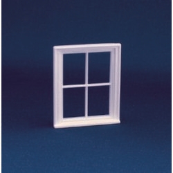 Victorian 4 Pane Window Frame (Plastic) 1:24 scale