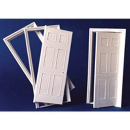 Georgian 6 Panel Interior Door (Plastic) 1:24 scale