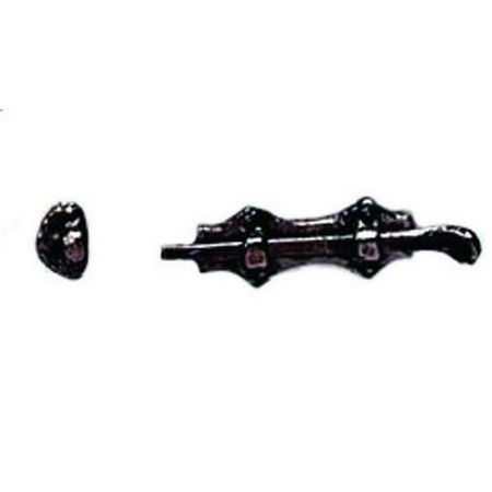 Black Sliding Bolt Set Door Furniture