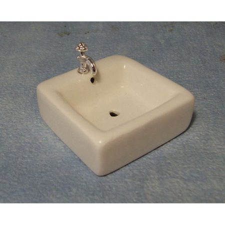 Square Dolls House Sink