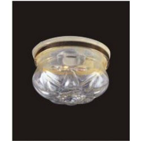 Ceiling Light with Clear Shade