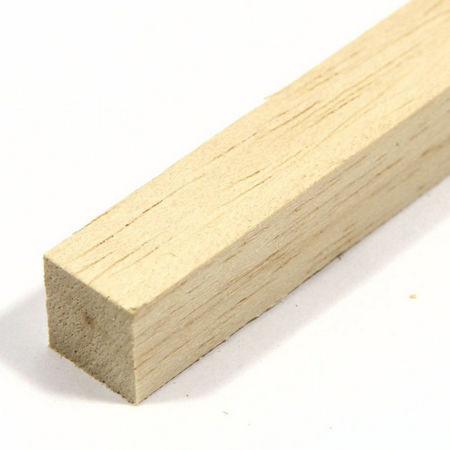 Obeche Strip 12.0mm x 12.0mm x 450mm