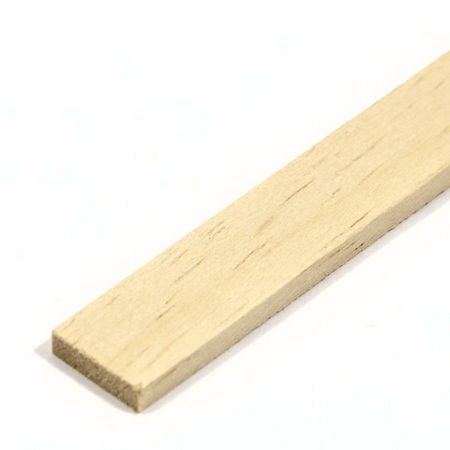 Obeche Strip 12.0mm x 3.0mm x 450mm