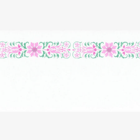 Glasgow Pink Dolls House Wallpaper Border