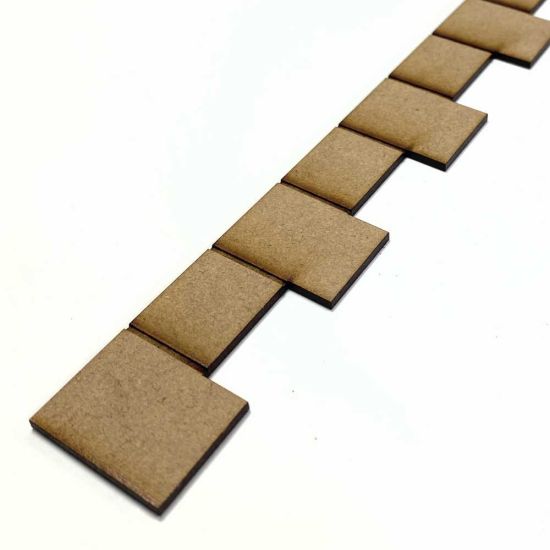 Dolls House Quoin Stone Strip - MDF