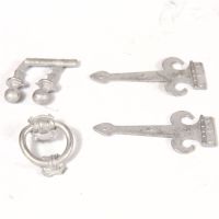 Decorative Door Furniture for 1:12 Scale Dolls House