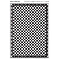 Black & White 'Small Checker' Tile Sheet