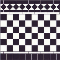 Black & White Wall Tile Sheet