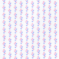 Hearts Pink & Lilac Wallpaper