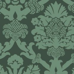 Portia Tuscan Green Dolls House Wallpaper