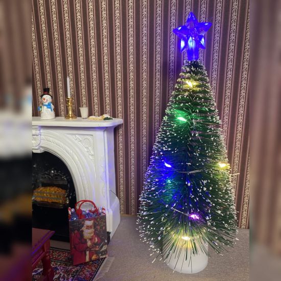 Christmas Tree with LED Battery Lights