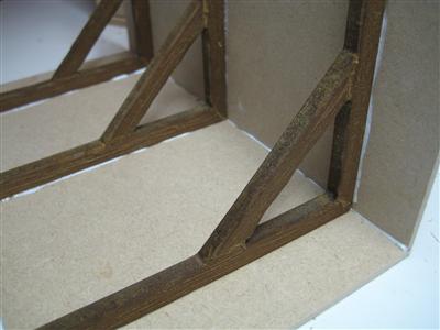 Dolls House Roof Timbers